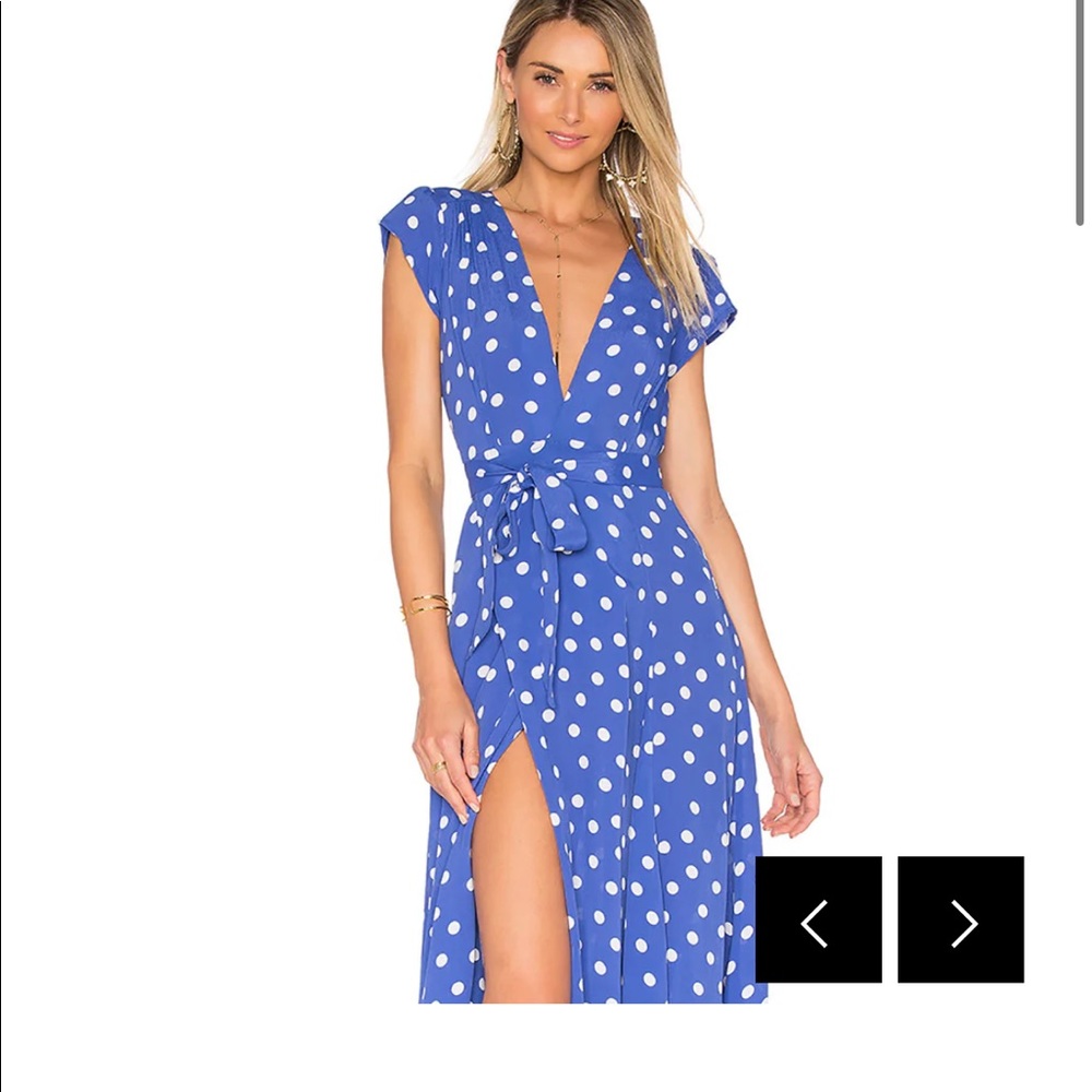 Tularosa Wrap Maxi Dress